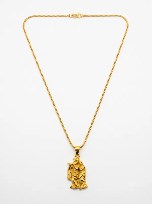 Gold_Tone_Pendant_With_16_In_Chain_For_Women