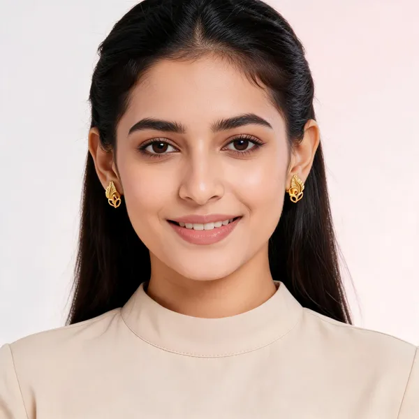 Gold_Stud_Earring_For_Women