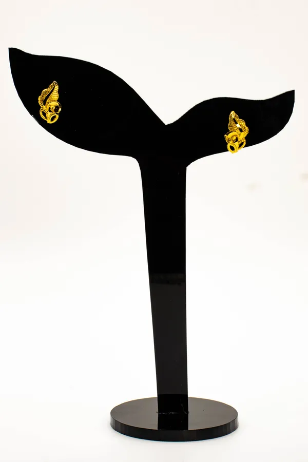 24_Karat_Gold_Stud_Earring_For_Women