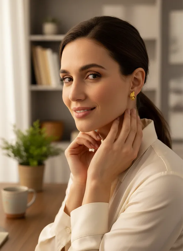 24_Karat_Gold_Stud_Earring_For_Women