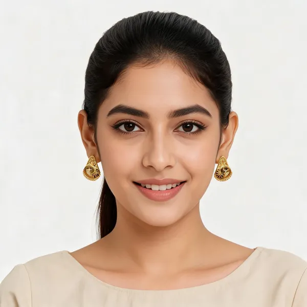 Gold_Stud_Earring_For_Women