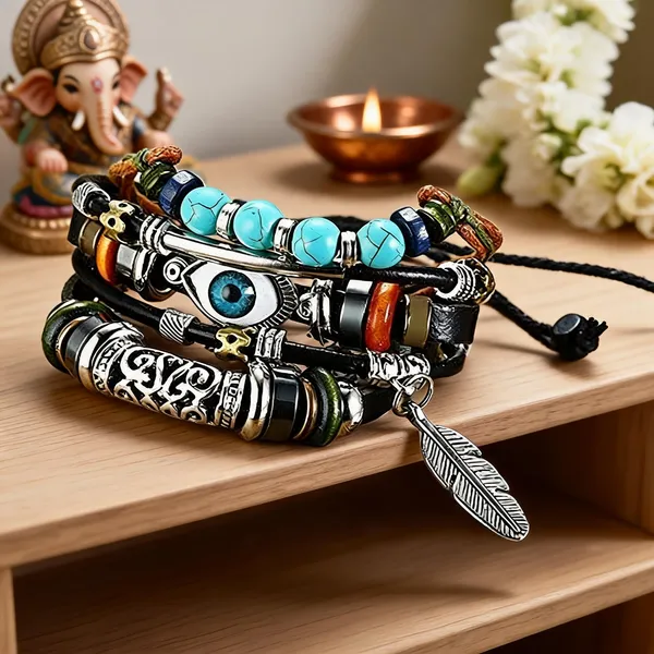 Blue_And_Black_Stainless_Steel,Acrylic_Plastic_Evil_Eye_Bracelet