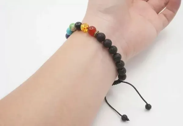 Multicolor_Stainless_Steel,Acrylic_Plastic_7_Chakra_Bracelet