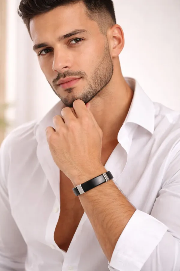 Black_Stainless_Steel_Beads_Bracelet