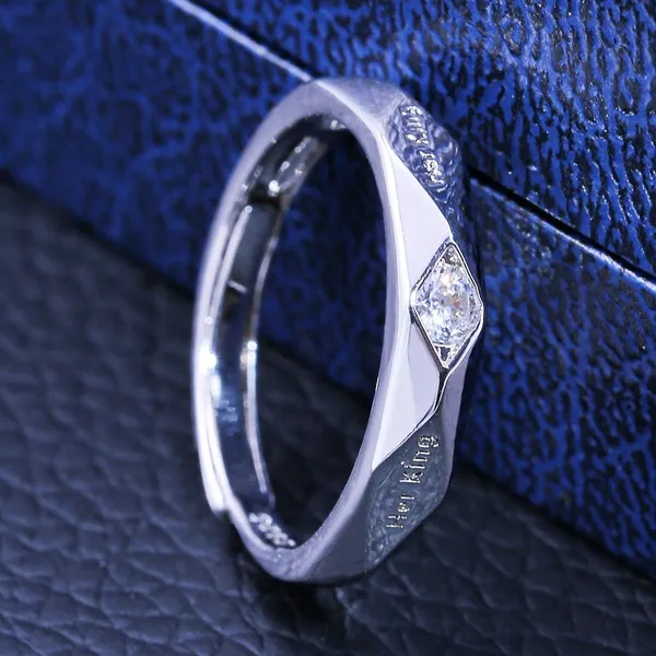Silver_Stainless_Steel_Couple_Ring_Set