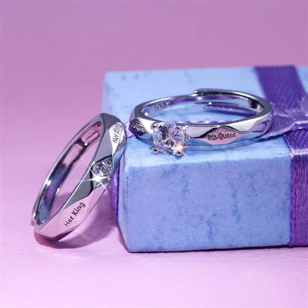 Silver_Stainless_Steel_Couple_Ring_Set