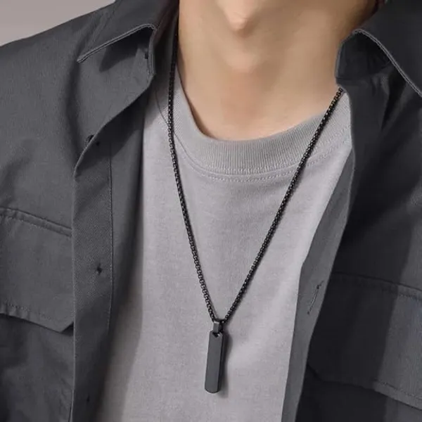 Black_Stainless_Steel_Bar_Pendant_Necklace