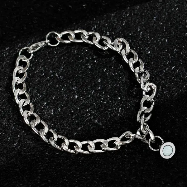 Silver_Stainless_Steel_Couple_Bracelet_Set