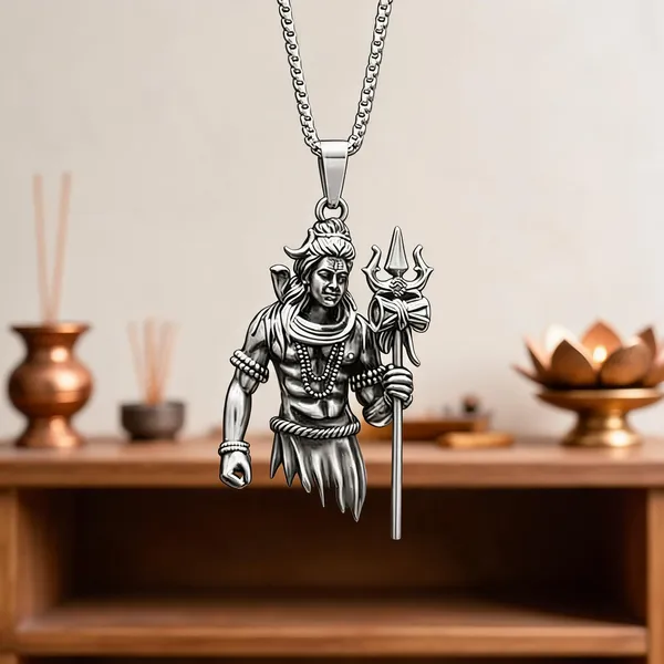 Silver_Stainless_Steel_Pendant_Necklace