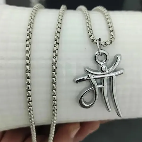 Silver_Stainless_Steel_Maa_Pendant_Necklace