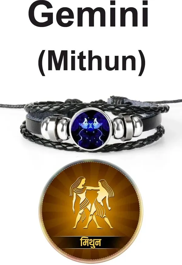 Black_And_Silver_Stainless_Steel_Zodiac_Bracelet