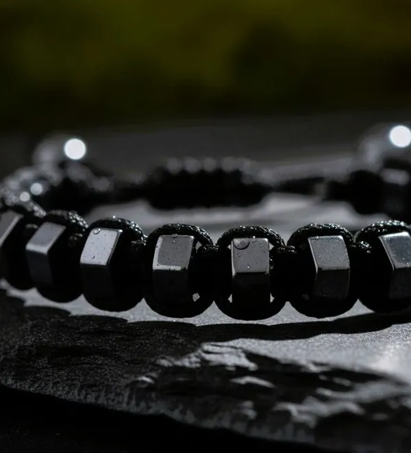 Silver_Black_Stainless_Steel_Single_Bracelet