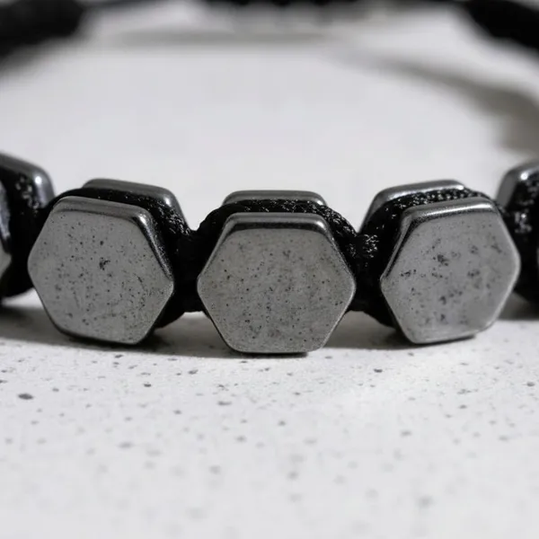 Silver_Black_Stainless_Steel_Charm_Bracelet