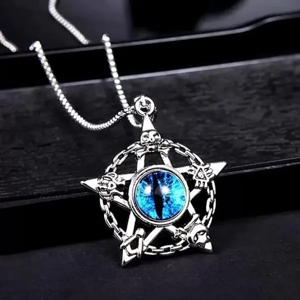 Blue_And_Silver_Stainless_Steel_Evil_Eye_Pendant_Necklace