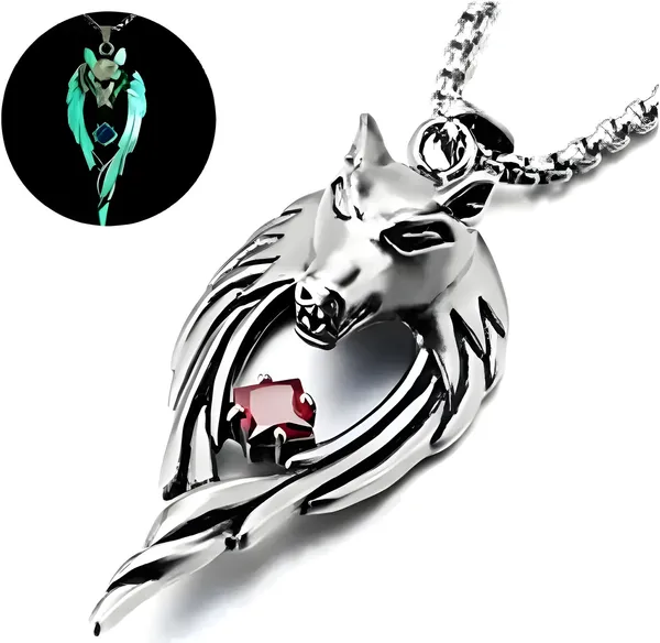 Silver_Stainless_Steel_Radium_Wolf_Pendant_Necklace