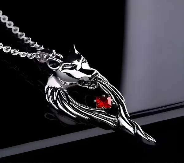 Silver_Stainless_Steel_Radium_Wolf_Pendant_Necklace