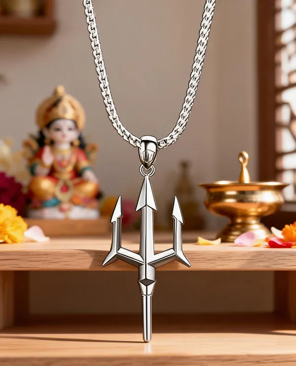 Silver_Stainless_Steel_Religious_Pendant_Necklace