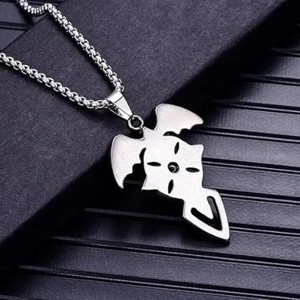 Silver_Stainless_Steel_Dragon_Pendant_Necklace