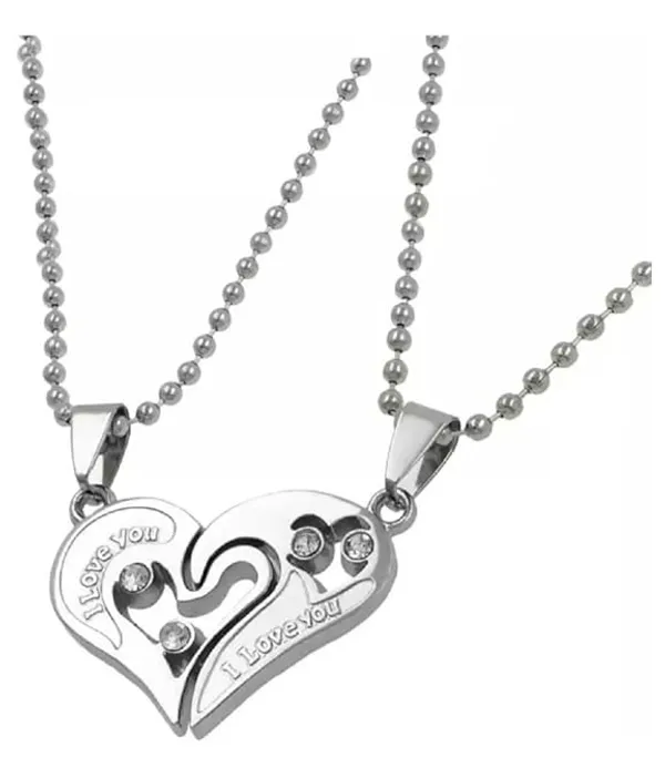 Silver_Stainless_Steel_Heart_Pendant_Necklace