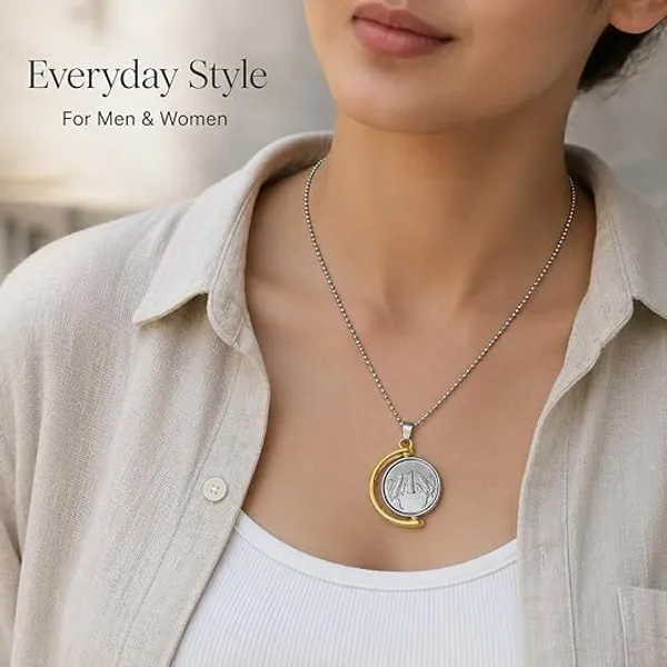 Silver_Golden_Stainless_Steel_Pendant_Necklace