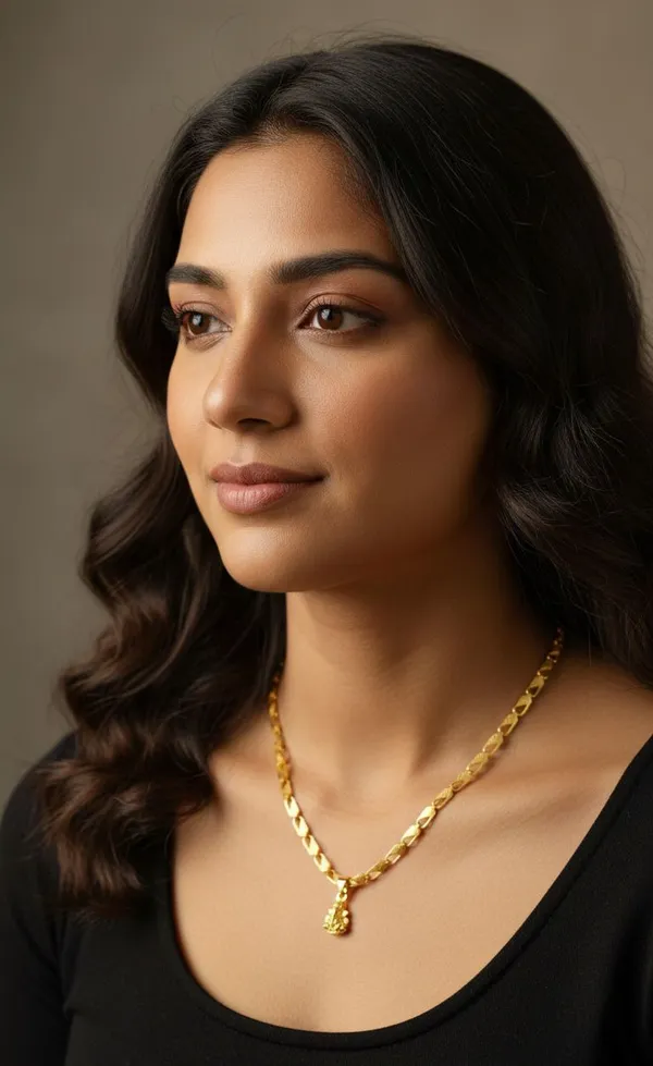 Gold_Stainless_Steel_Ganesha_Pendant_Necklace