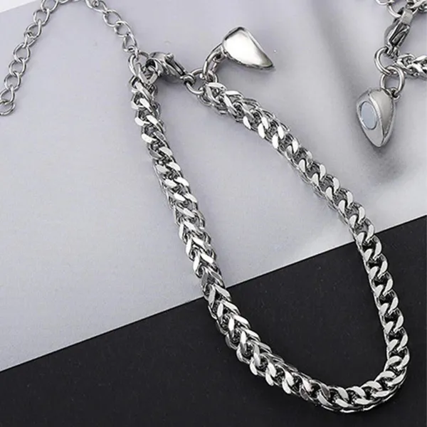 Silver_Stainless_Steel_Heart_Couple_Bracelet_Set