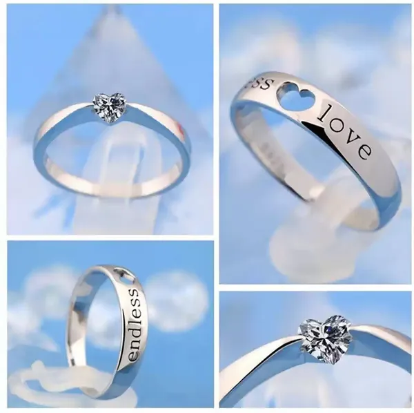 Silver_Stainless_Steel_Heart_Couple_Ring_Set