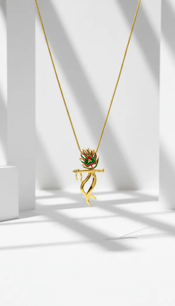 Gold_And_Silver_Stainless_Steel_Fashion_Locket_Necklace