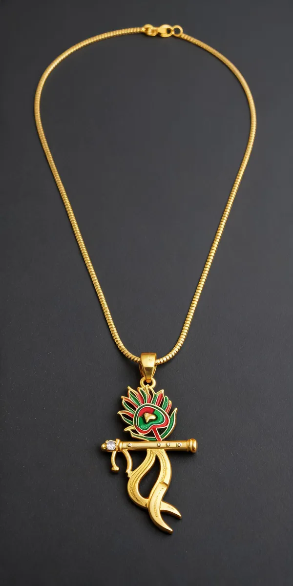 Gold_And_Silver_Stainless_Steel_Fashion_Locket_Necklace