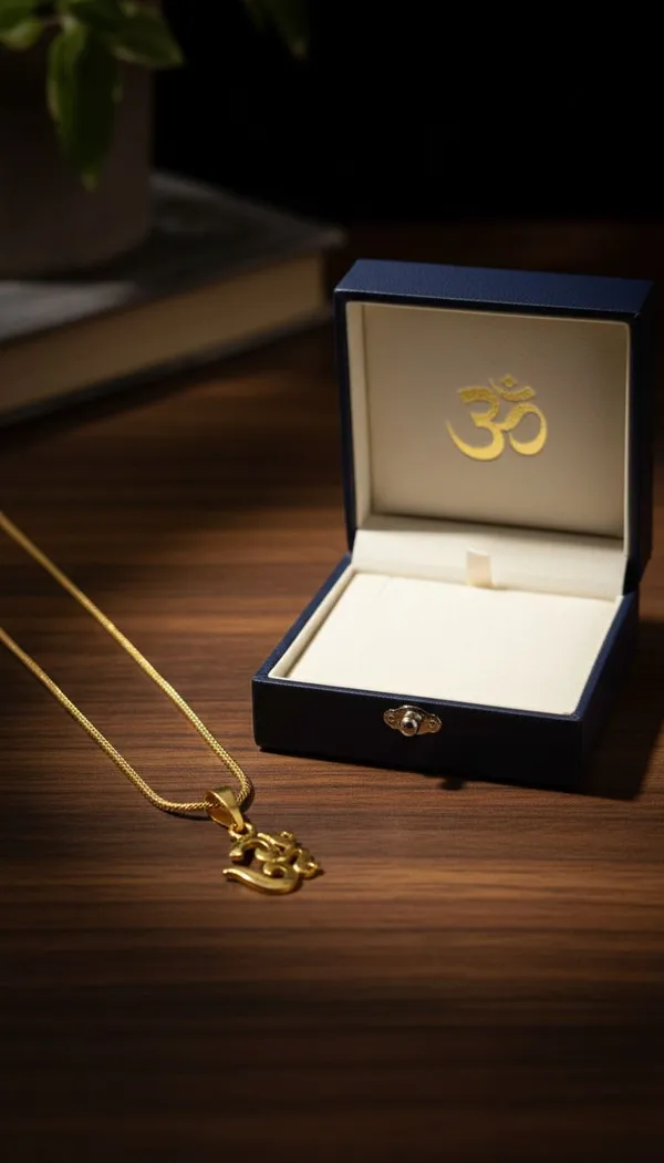 Gold_Stainless_Steel_Om_Pendant_Necklace