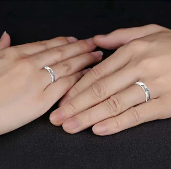 Silver_Stainless_Steel_Love_Theme_Couple_Ring_Set