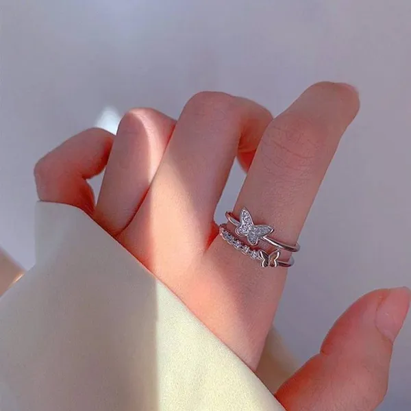 Silver_Stainless_Steel_Butterfly_Adjustable_Ring