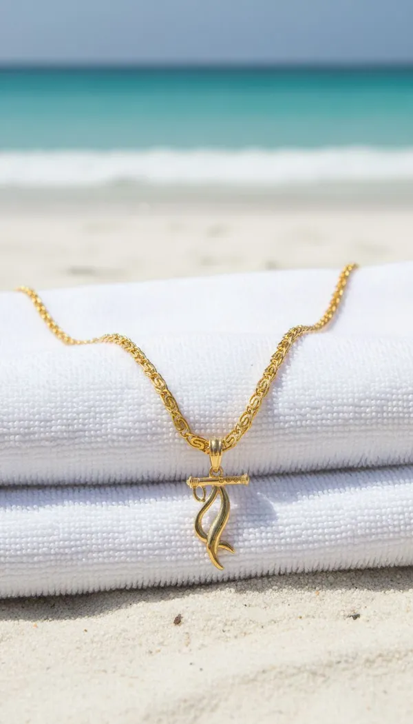 Gold_Stainless_Steel_Krishna_Flute_Pendant_Necklace