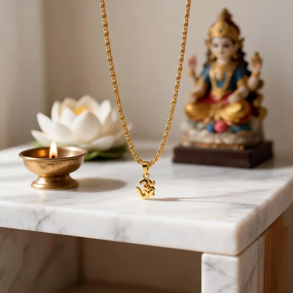 Gold_Stainless_Steel_Om_Pendant_Necklace