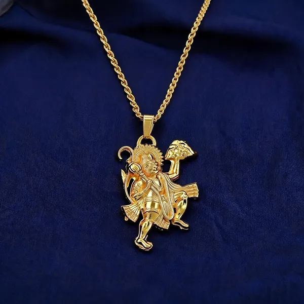 Gold_Stainless_Steel_Religious_Pendant_Necklace