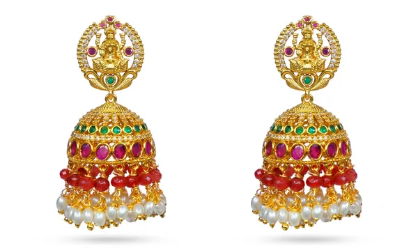 Gold_Tone_Micro_Plated_Cz_Ad_Temple_Jhumka_Earrings_For_Women
