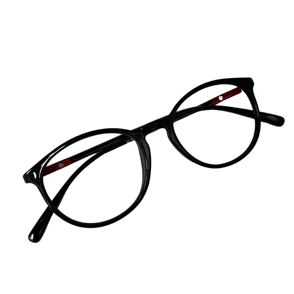 Lensindian_Flexible_Full_Rim_frame_Black_Red_1809
