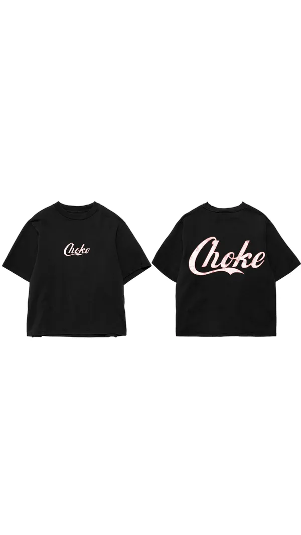 Black_Cotton_Choke_Print_Round_Neck_T-Shirt_For_Unisex_Available_in_(_Regular_|_Over_Sized_|_Crop_Top_)