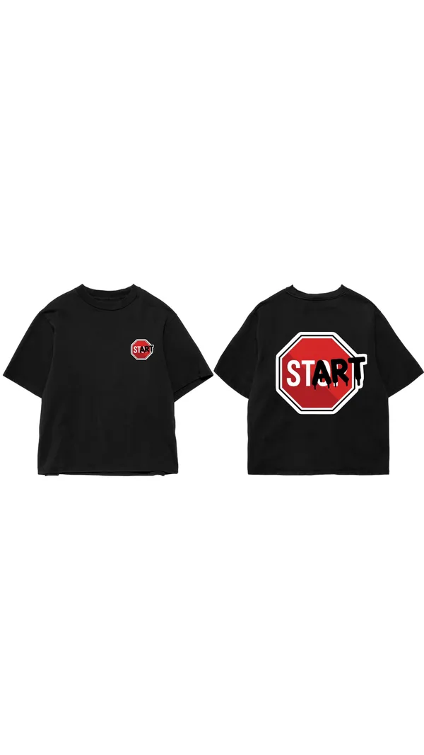 Black_Cotton_START_Arts_Graphic_Print_T-Shirt_For_Unisex_Available_in_(_Regular_|_Over_Sized_|_Crop_Top_)