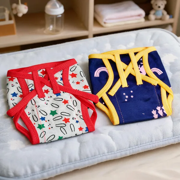 Red_And_Blue_Printed_Cloth_Baby_Diaper_Set_-_Padded_Nappies_-_Set_Of_2_For_Diaper_Free_Time