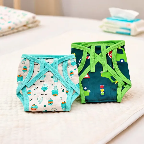 Printed_Reusable_Nappies_Set_Of_2_,_Muslin_Padded_Nappies_For_Baby_For_Diaper_Free_Time