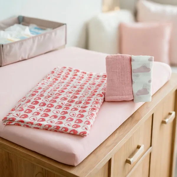 Pink_Printed_Baby_Swaddle_Wrap_Set_-_Set_Of_3_-_Pink_Combo_With_Clouds