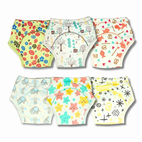 White_Cotton_Padded_Potty_Training_Underwear_For_Babies_-_Pack_Of_6_-_Padded_Underwear
