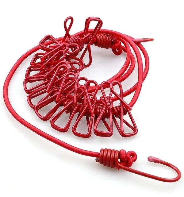 Metal_Coated_Multi-Clip_Hanging_Rope_For_Laundry_Drying
