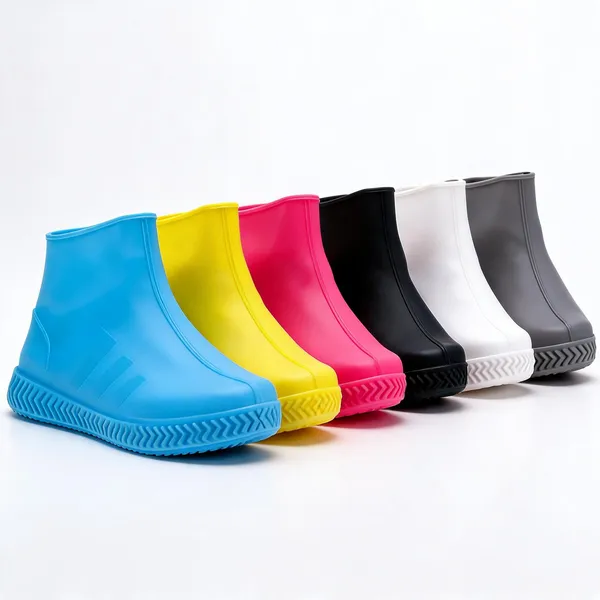 Silicone_Waterproof_Anti-Slip_Shoe_Covers_For_Rain_Protection