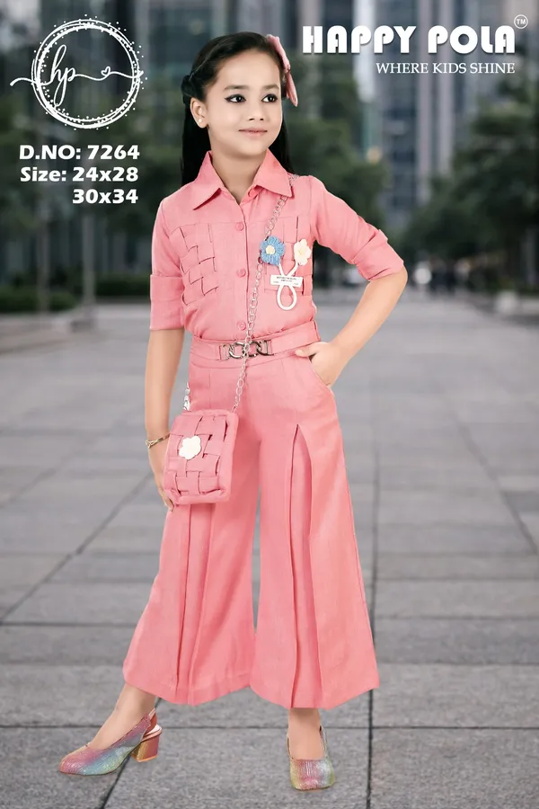 Pink_Cotton_Belted_Jumpsuit_With_Sling_Bag_For_Girls