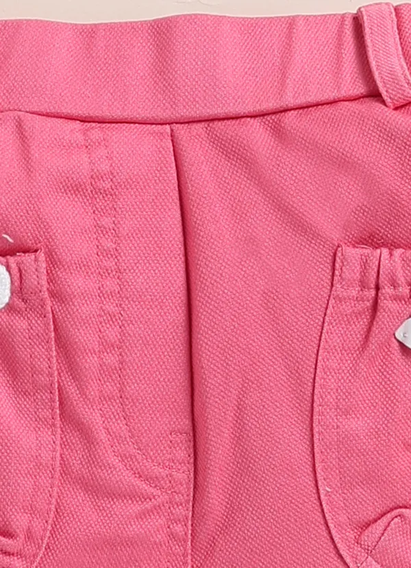 Pink_Floral_Print_Shirt_With_Inner_Tee_And_Shorts_Set_For_Girls
