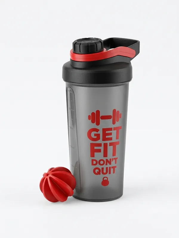 Black_Red_Plastic_700_Ml_Shaker_Bottle_With_Shake_Ball