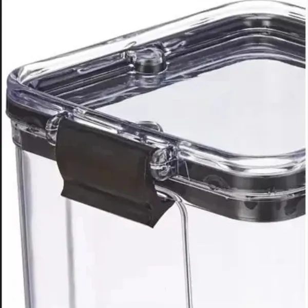 Plastic_Modern_Clear_Clip_Lid_Food_Storage_Container_Set_Of_8