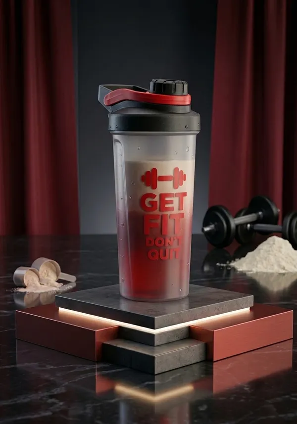 Black_Red_Plastic_700_Ml_Shaker_Bottle_With_Shake_Ball